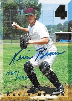 1994 Classic Four Sport - Autographs #NNO Kevin Brown Front