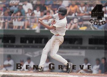 1994 Classic Four Sport - Gold #162 Ben Grieve Front