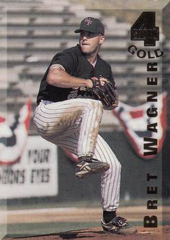 1994 Classic Four Sport - Gold #180 Bret Wagner Front