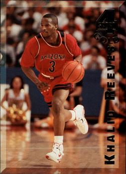 1994 Classic Four Sport - Gold #12 Khalid Reeves Front