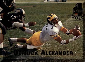 1994 Classic Four Sport - Gold #79 Derrick Alexander Front