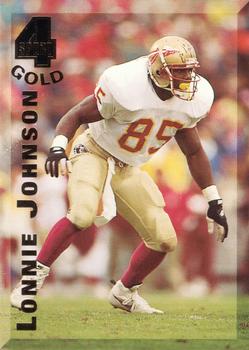 1994 Classic Four Sport - Gold #108 Lonnie Johnson Front