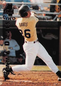 1994 Classic Four Sport - Gold #165 Tommy Davis Front