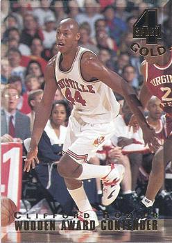 1994 Classic Four Sport - Gold #196 Clifford Rozier Front