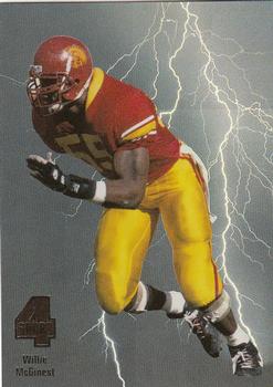 1994 Classic Four Sport - High Voltage #HV17 Willie McGinest Front