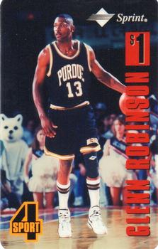 1994 Classic Four Sport - Phone Cards $1 #NNO Glenn Robinson Front
