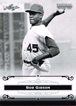 2012 Leaf National Convention #BG1 Bob Gibson Front