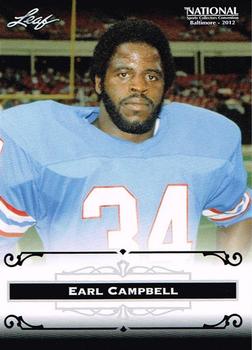 2012 Leaf National Convention #EC1 Earl Campbell Front