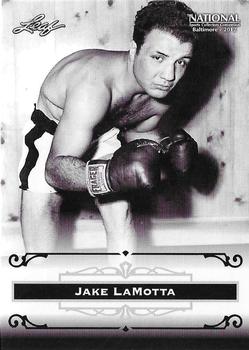 2012 Leaf National Convention #JLM Jake LaMotta Front