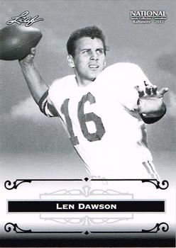 2012 Leaf National Convention #LD1 Len Dawson Front