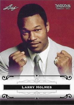 2012 Leaf National Convention #LH1 Larry Holmes Front