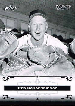2012 Leaf National Convention #RS1 Red Schoendienst Front