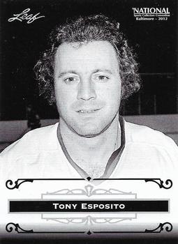 2012 Leaf National Convention #TE1 Tony Esposito Front
