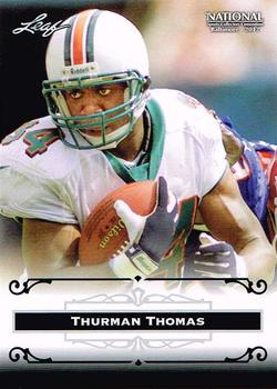 2012 Leaf National Convention #TT1 Thurman Thomas Front