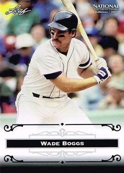 2012 Leaf National Convention #WB1 Wade Boggs Front