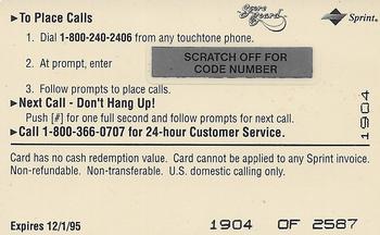 1994-95 Classic Assets - Phone Cards $2 #NNO Jason Kidd Back