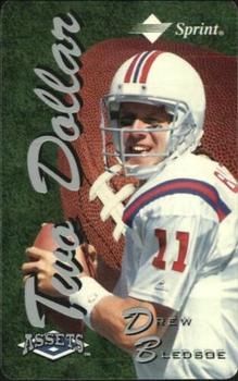 1994-95 Classic Assets - Phone Cards $2 #NNO Drew Bledsoe Front