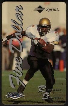 1994-95 Classic Assets - Phone Cards $5 #NNO Rashaan Salaam Front