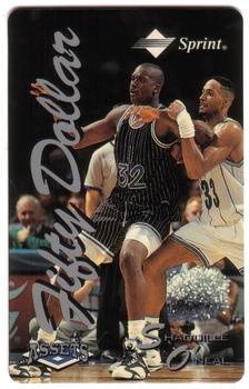 1994-95 Classic Assets - Phone Cards $50 #3 Shaquille O'Neal Front