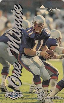 1994-95 Classic Assets - Phone Cards One Minute #NNO Drew Bledsoe Front