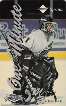 1994-95 Classic Assets - Phone Cards One Minute #NNO Manon Rheaume Front