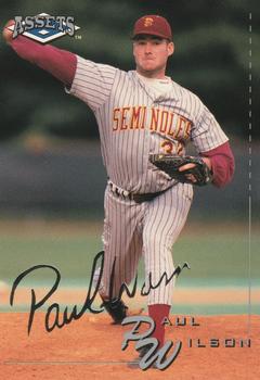 1994-95 Classic Assets - Silver Signature #13 Paul Wilson Front