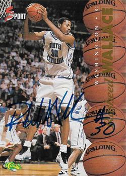 1995 Classic Five Sport - Autographs #NNO Rasheed Wallace Front