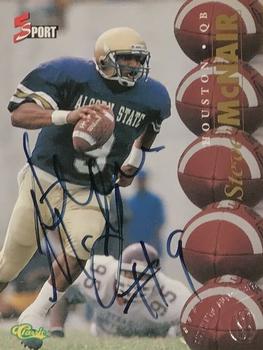 1995 Classic Five Sport - Autographs #NNO Steve McNair Front