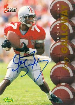 1995 Classic Five Sport - Autographs #NNO Joey Galloway Front