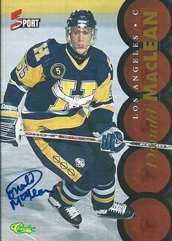 1995 Classic Five Sport - Autographs #NNO Don MacLean Front