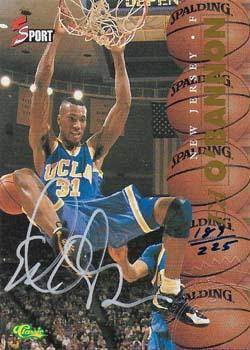 1995 Classic Five Sport - Autographs Numbered #NNO Ed O'Bannon Front