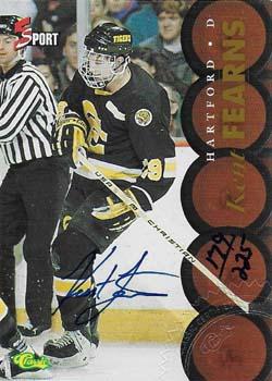 1995 Classic Five Sport - Autographs Numbered #NNO Kent Fearns Front