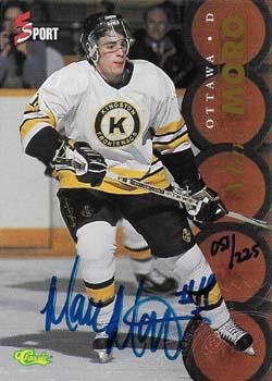1995 Classic Five Sport - Autographs Numbered #NNO Marc Moro Front