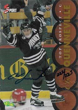 1995 Classic Five Sport - Autographs Numbered #NNO Chad Quenneville Front