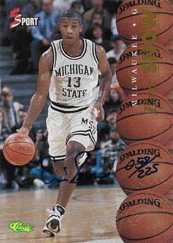 1995 Classic Five Sport - Autographs Numbered #NNO Eric Snow Front