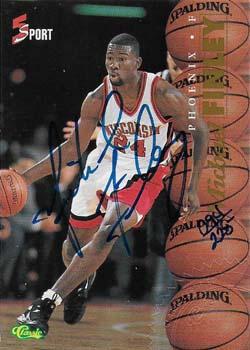 1995 Classic Five Sport - Autographs Numbered #NNO Michael Finley Front