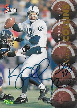 1995 Classic Five Sport - Autographs Numbered #NNO Kerry Collins Front