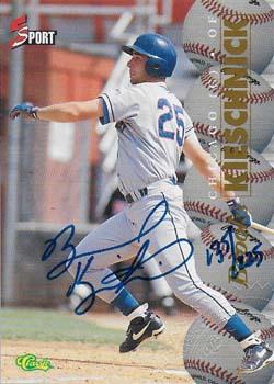 1995 Classic Five Sport - Autographs Numbered #NNO Brooks Kieschnick Front