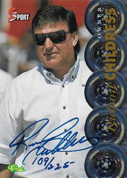 1995 Classic Five Sport - Autographs Numbered #NNO Richard Childress Front