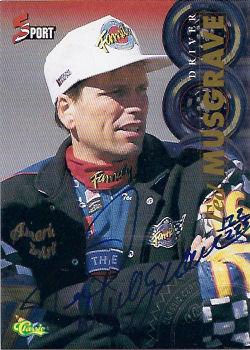 1995 Classic Five Sport - Autographs Numbered #NNO Ted Musgrave Front
