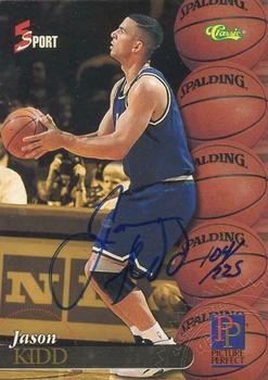 1995 Classic Five Sport - Autographs Numbered #NNO Jason Kidd Front