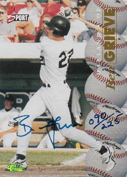 1995 Classic Five Sport - Autographs Numbered #NNO Ben Grieve Front