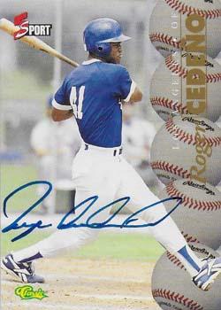 1995-96 Classic Five Sport Signings - Autographs #NNO Roger Cedeno Front