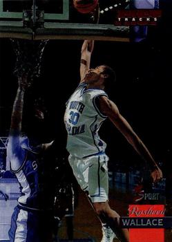 1995 Classic Five Sport #FT9 Rasheed Wallace Front