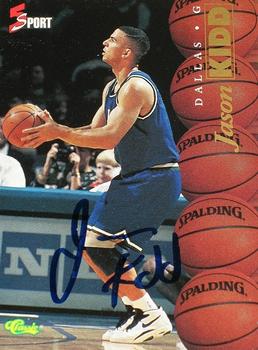 1995-96 Classic Five Sport Signings - Autographs (Serial Numbered) #NNO Jason Kidd Front