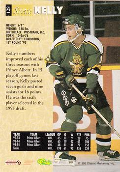 1995 Classic Five Sport - Printer's Proofs #128 Steve Kelly Back