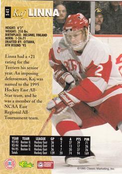 1995 Classic Five Sport - Printer's Proofs #141 Kaj Linna Back