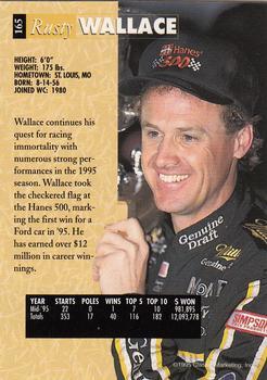 1995 Classic Five Sport - Printer's Proofs #165 Rusty Wallace Back