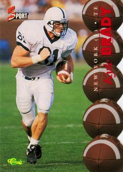 1995 Classic Five Sport - Red Die Cuts #51 Kyle Brady Front
