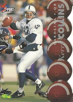 1995 Classic Five Sport - Silver Die Cuts #47 Kerry Collins Front